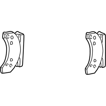 Ford 5C3Z-2001-BB Front Pads