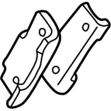 Ford F87Z-5776-AA Shackle