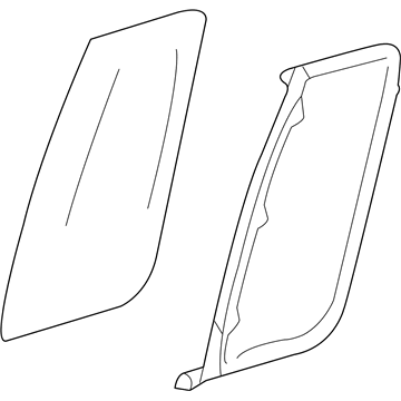 Ford 6L3Z-1529700-AA Door Glass