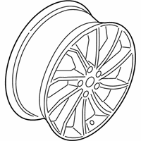 OEM Lincoln MKZ Wheel, Alloy - HP5Z-1007-D