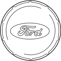 OEM Ford Crown Victoria Center Cap - 6W7Z-1130-AA