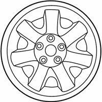 OEM Ford Taurus Wheel Cover - YF1Z-1130-AB