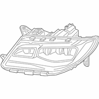 OEM Ford Fusion Composite Assembly - HP5Z-13008-H