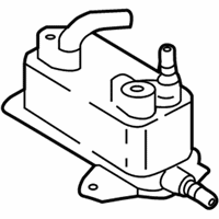OEM Lincoln Continental Auxiliary Cooler - GD9Z-7A095-B