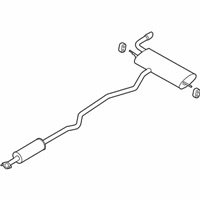 OEM Ford Fusion Muffler - DS7Z-5230-H