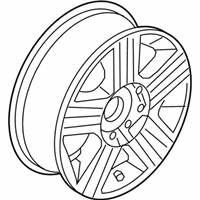 OEM Mercury Monterey Wheel, Alloy - 6F2Z-1007-K