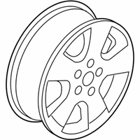 OEM Ford Freestar Wheel, Alloy - 3F2Z-1007-KA