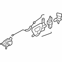 OEM Ford Freestyle Latch Assembly - 5F9Z-74264B52-A