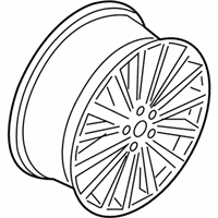 OEM Lincoln Wheel, Alloy - GD9Z-1007-G