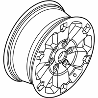 OEM Ford Ranger Wheel, Alloy - KB3Z-1007-H