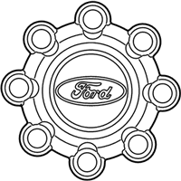 OEM Ford Excursion Wheel Cap - YC3Z-1130-EA
