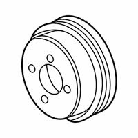 OEM Ford F-350 Super Duty Pulley - LC3Z-8509-A