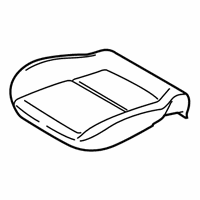 OEM Ford Transit Connect Seat Cushion Pad - KT1Z-58632A23-A