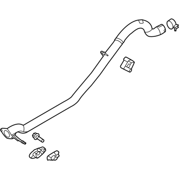 OEM Ford Bronco EXTENSION - EXHAUST PIPE - MB3Z-5A212-B