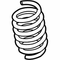 OEM Ford Crown Victoria Coil Spring - 9W7Z-5310-A