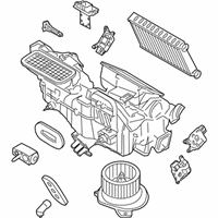 OEM Ford Focus Evaporator Assembly - AS4Z-19B555-C