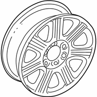 OEM Lincoln Navigator Wheel, Alloy - 5L7Z-1007-BA