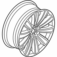 OEM Ford Explorer Wheel, Alloy - LB5Z-1007-C