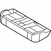 OEM Lincoln MKS Seat Cushion Pad - 8A5Z-54600A88-B