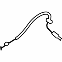 OEM Lincoln MKS Lock Cable - 8A5Z-54221A00-B