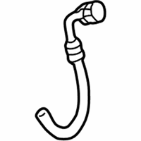 OEM Lincoln Continental Brake Hose - 1F1Z-2A442-AA