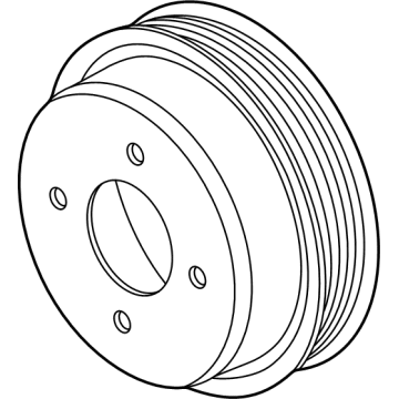 OEM Ford E-350 Super Duty Pulley - LC3Z-8509-B