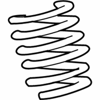 OEM Ford Expedition Coil Spring - 3L1Z-5310-CA