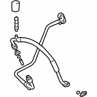 OEM Ford Mustang Front AC Hose - BR3Z-19D742-B