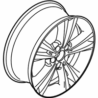 OEM Lincoln MKX Wheel, Alloy - 9A1Z-1007-B