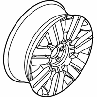 OEM Lincoln Wheel, Alloy - 9A1Z-1007-A