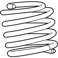 OEM Ford Mustang Coil Spring - BR3Z-5310-F