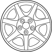 OEM Mercury Sable Wheel, Alloy - 4F4Z-1007-BA