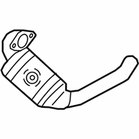 OEM Lincoln Continental Catalytic Converter - GD9Z-5E213-A
