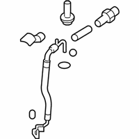 OEM Lincoln MKX AC Hose - 8T4Z-19972-AA