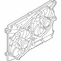 OEM Ford Fusion Fan Assembly - DG9Z-8C607-J