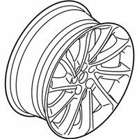 OEM Lincoln Aviator Wheel, Alloy - LC5Z-1007-C