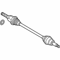 OEM Lincoln MKX Axle Assembly - DT4Z-4K138-B