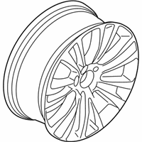 OEM Lincoln Wheel, Alloy - FA1Z-1007-J
