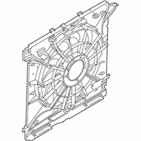 OEM Ford Explorer Fan Module - L1MZ-8C607-D