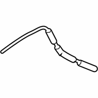 OEM Ford Focus Lock Cable - 8S4Z-54221A00-B
