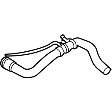 OEM Ford F-350 Super Duty Upper Hose - LC3Z-8260-A