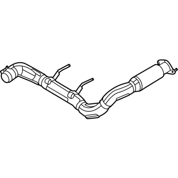 OEM Ford Bronco PIPE - EXHAUST - MB3Z-5246-D