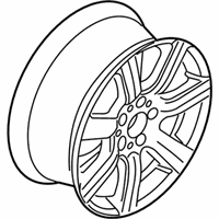 OEM Mercury Milan Wheel, Alloy - 9N7Z-1007-A