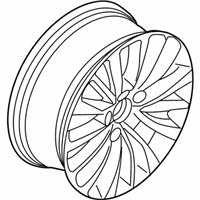 OEM Lincoln MKX Wheel, Alloy - FA1Z-1007-B