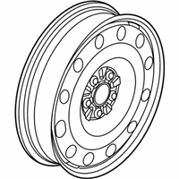 OEM Lincoln Wheel, Alloy - DA5Z-1007-C