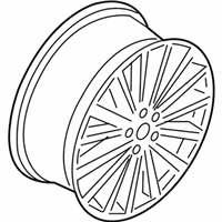 OEM Lincoln Wheel, Alloy - GD9Z-1007-C