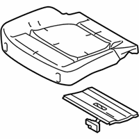 OEM Ford F-350 Super Duty Seat Cushion Pad - JL3Z-1663222-A