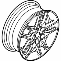 OEM Mercury Wheel, Alloy - 9E5Z-1007-E