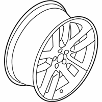 OEM Ford Edge Wheel, Alloy - BT4Z-1007-D