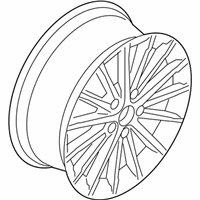 OEM Ford Focus Wheel, Alloy - CM5Z-1007-A